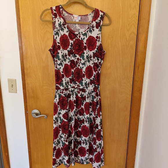LuLaRoe Summer Tank Dress size Large - Picture 1 of 4